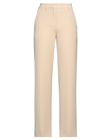 ANTONELLI Casual trouser Beige 94% Polyester, 6% Elastane