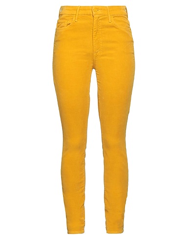 MOTHER Casual trouser Marigold 93% Cotton, 6% Polyester, 1% Elastane