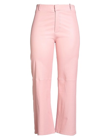 ARMA Casual trouser Light pink Lambskin