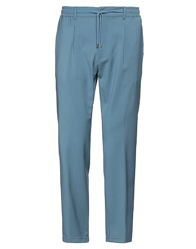 CRUNA Casual trouser Slate blue 100% Virgin Wool