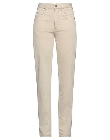 MARANT ÉTOILE Pantaloni jeans Beige 100% Cotone