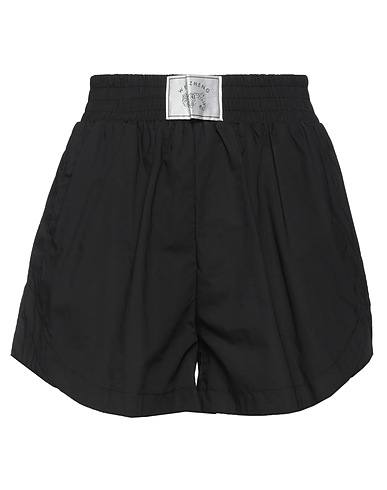 WEILI ZHENG Shorts & Bermuda Nero 100% Cotone