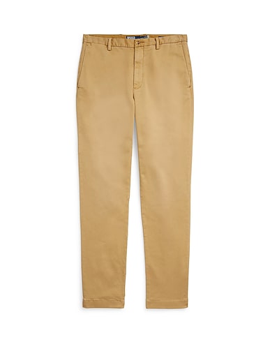 POLO RALPH LAUREN Casual pants Khaki 99% Cotton, 1% Elastane