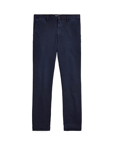 POLO RALPH LAUREN Casual pants Navy 99% Cotton, 1% Elastane
