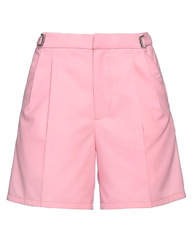 CELLAR DOOR Shorts & Bermuda Pink 53% Polyester, 43% Wool, 4% Elastane