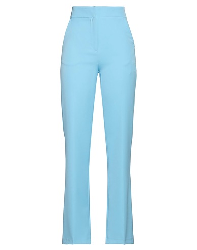 ACTUALEE Pantalone Celeste 88% Poliestere, 12% Elastan
