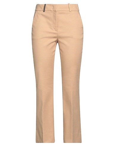 PESERICO Pantalone Cammello 98% Cotone, 2% Elastan