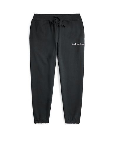 POLO RALPH LAUREN Casual pants Charcoal 87% Cotton, 13% Recycled polyester