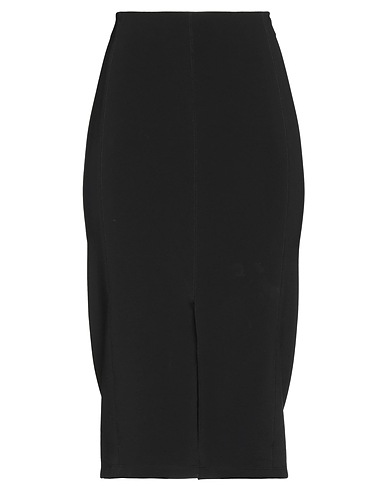 PINKO Gonna midi Nero 50% Viscosa, 42% Poliammide, 8% Elastan