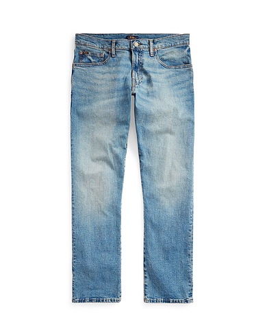 POLO RALPH LAUREN Denim pants Blue 70% Cotton, 29% Polyester, 1% Elastane