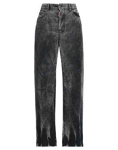 DSQUARED2 BOTTOMWEAR Black 97% Cotton, 3% Elastane