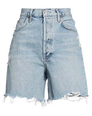 AGOLDE Denim shorts Blue 100% Organic cotton