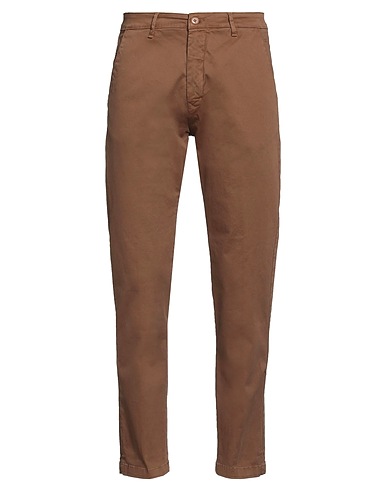 FIFTIETH Chinos Marrone 97% Cotone, 3% Elastan