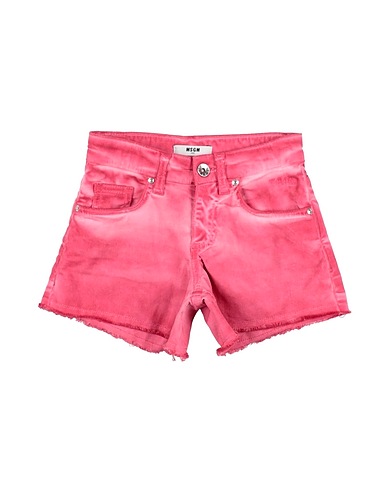 MSGM Shorts & Bermuda Magenta 98% Cotone, 2% Elastan