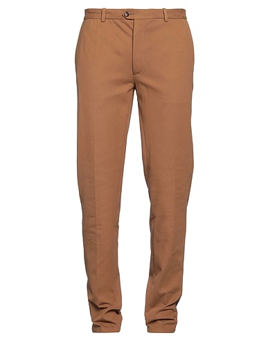 CIRCOLO 1901 Casual trouser Camel 97% Cotton, 3% Elastane