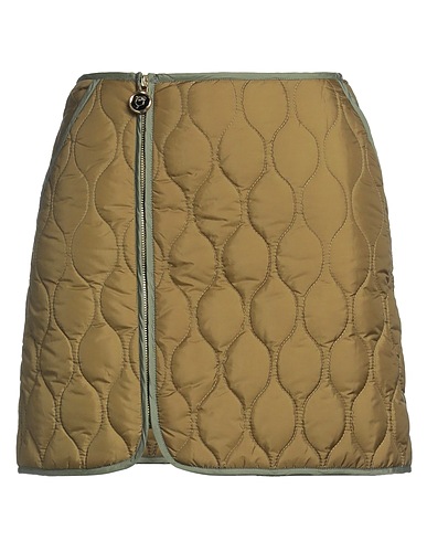 PINKO Mini skirt Military green 100% Polyamide