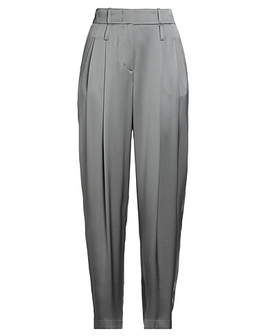 GIORGIO ARMANI Casual trouser Grey 100% Silk