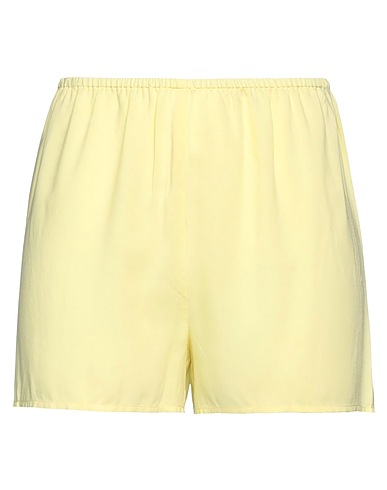 ISABELLE BLANCHE Paris Shorts & Bermuda Yellow 100% Viscose