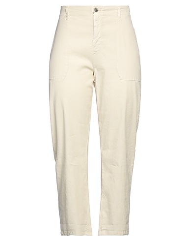 CIGALA'S Pantalón Beige 58% Lino, 40% Algodón, 2% Elastán
