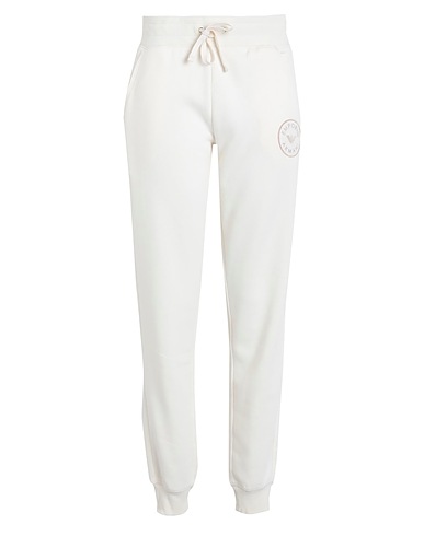 EMPORIO ARMANI Casual pants UNDERWEAR Cream 60% Cotton, 40% Polyester