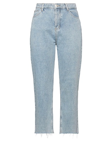 GLAMOROUS Denim trousers Blue 100% Cotton