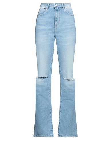 ICON DENIM Bootcut Jeans Blue 88% Cotton, 10% Polyester, 2% Elastane