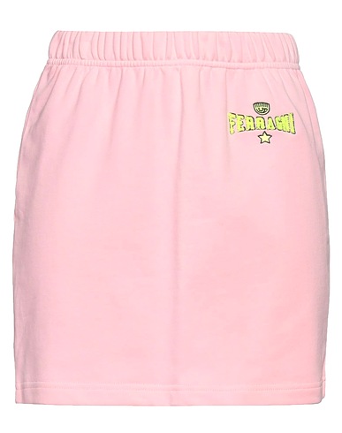 CHIARA FERRAGNI Minigonna Rosa 100% Cotone