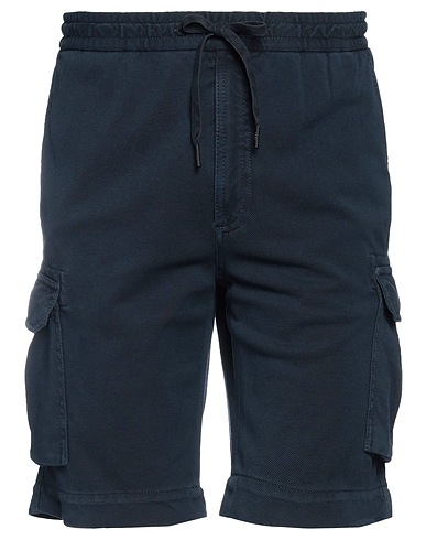 CIRCOLO 1901 Shorts & Bermuda Midnight blue 100% Cotton
