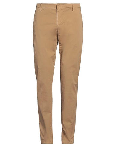 DONDUP Casual pants Khaki 96% Cotton, 4% Elastane