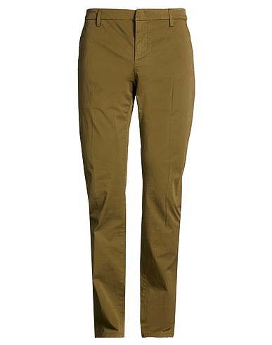 DONDUP Chinos VERDE MILITARE 96% Cotton, 4% Elastane
