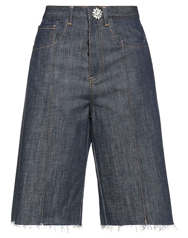 AZ FACTORY Denim trousers Blue 98% Organic cotton, 2% Elastane