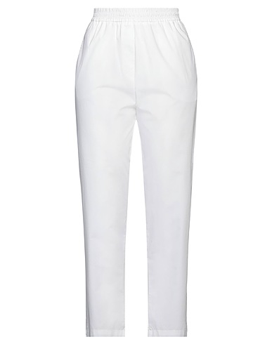 8PM Casual trouser White 100% Cotton