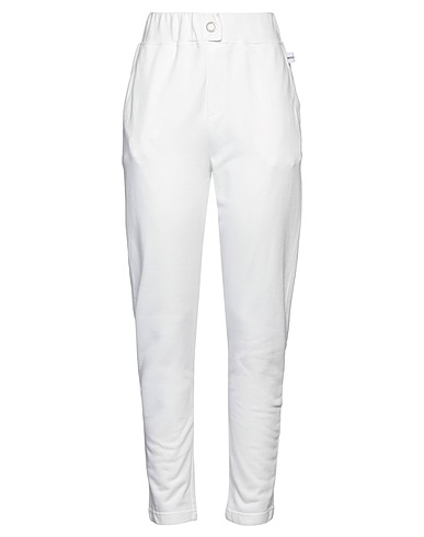 NOU NOU Casual trouser White 100% Cotton
