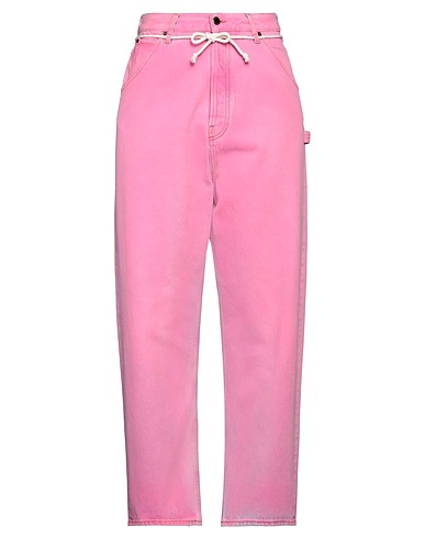 DARKPARK Denim trousers Pink 100% Cotton