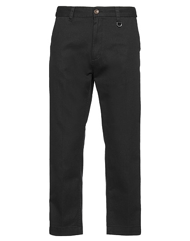 JOHN RICHMOND Denim pants Black 100% Cotton
