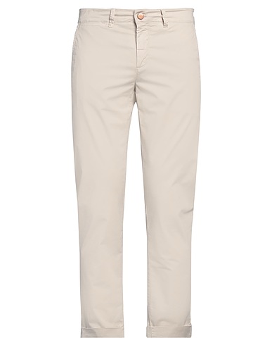 JECKERSON Casual trouser Beige 73% Lyocell, 23% Cotton, 4% Elastane
