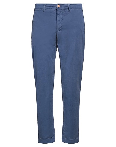 JECKERSON Casual pants Slate blue 73% Lyocell, 23% Cotton, 4% Elastane