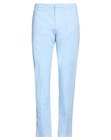 DONDUP Casual trouser Sky blue 95% Cotton, 5% Elastane