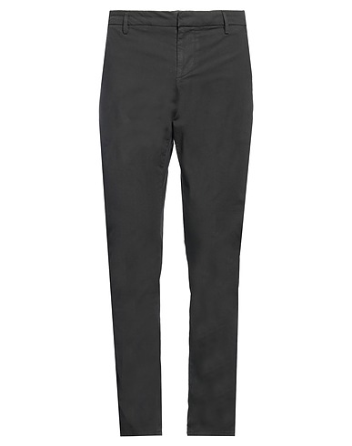 DONDUP Casual trouser Charcoal 95% Cotton, 5% Elastane