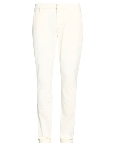 DONDUP Casual trouser White 95% Cotton, 5% Elastane