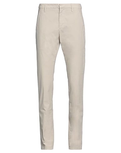 DONDUP Casual trouser Off white 95% Cotton, 5% Elastane