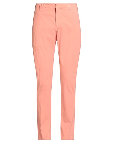DONDUP Casual pants Salmon pink 95% Cotton, 5% Elastane
