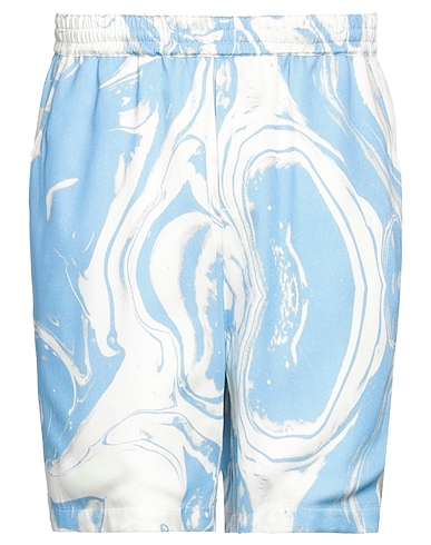 NEW AMSTERDAM SURFASSOCIATION Shorts & Bermuda Light blue 70% Viscose, 30% Lyocell, Polyester, Elastane