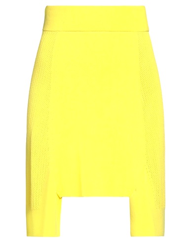 BCBGMAXAZRIA Minirock Gelb 80% Viskose, 20% Nylon