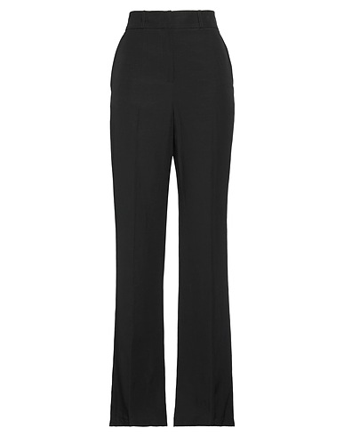 BCBGMAXAZRIA Pantalone Nero 51% Viscosa, 29% Lino, 20% Tencel™