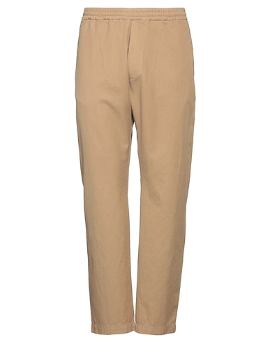 BARENA Casual trouser CAMMELLO 63% Cotton, 35% Linen, 2% Elastane