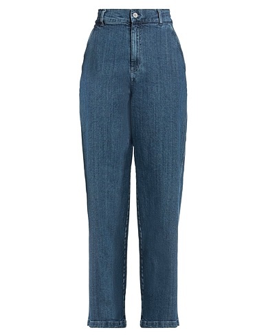 BARENA Denim trousers Blue 100% Cotton