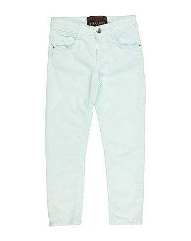 TRUSSARDI JUNIOR Casual trouser Light green 67% Cotton, 29% Polyester, 4% Elastane