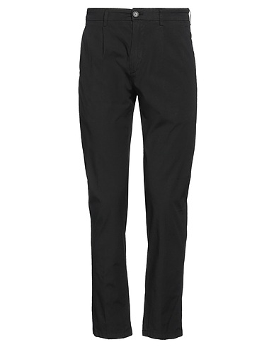 DEPARTMENT 5 Casual trouser Black 98% Cotton, 2% Elastane