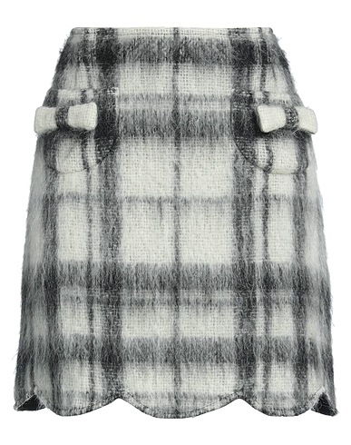 SLY010 Mini skirt Black 64% Mohair wool, 31% Wool, 5% Polyamide